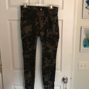 Camo jeans